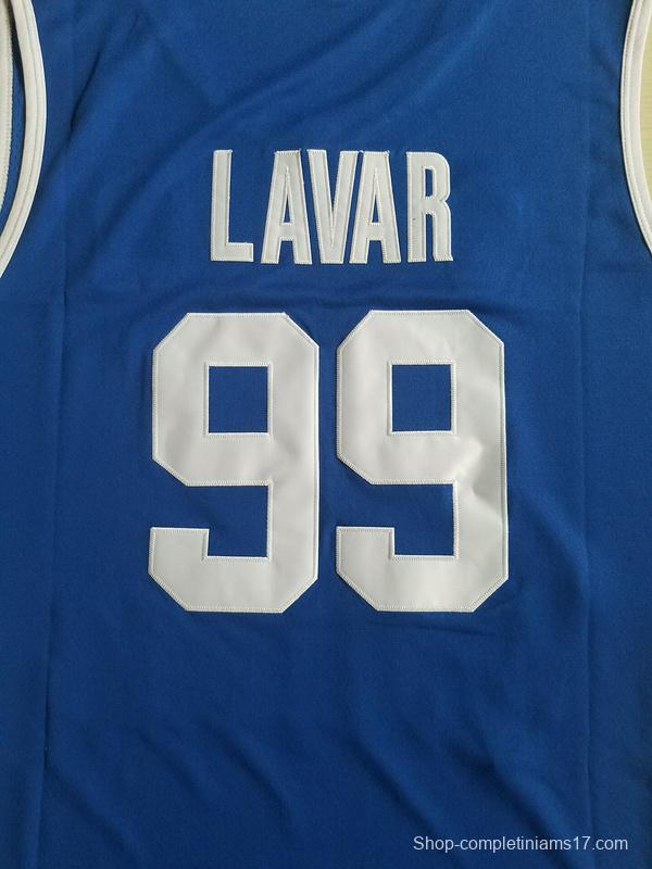 Lavar Ball 99 Lithuania Vytautas Blue Basketball Jersey