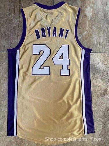 Men's Kobe Bryant Golden Retro Classic Team Jersey