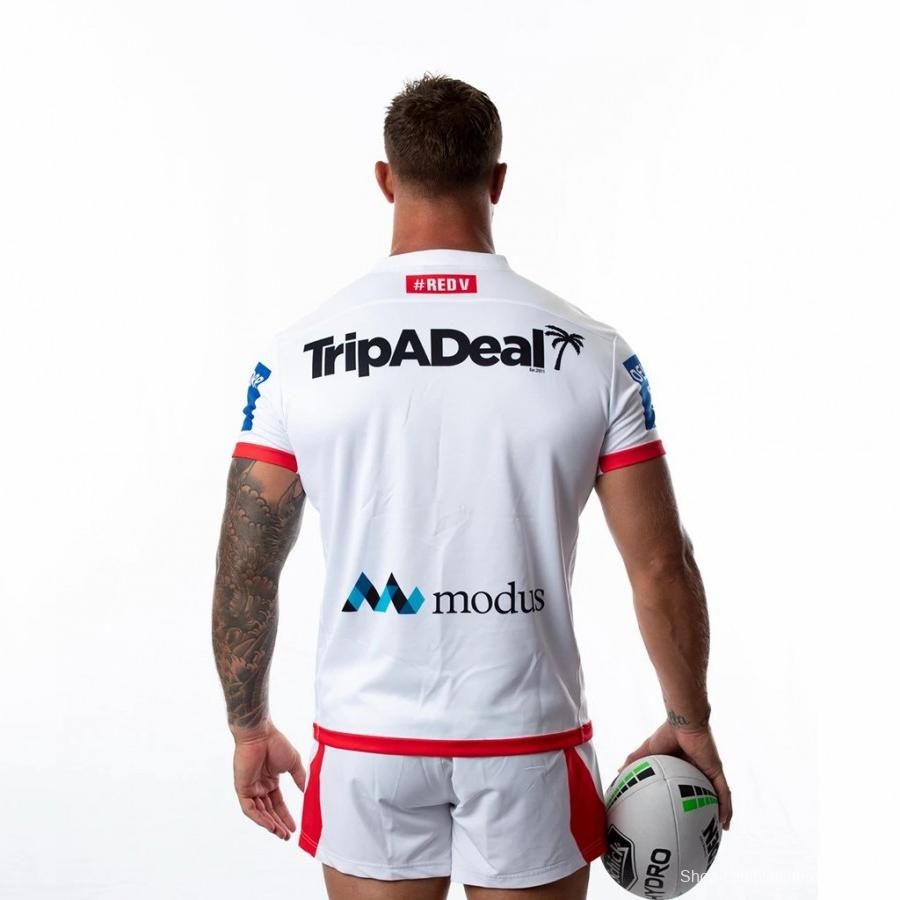 St George Illawarra Dragons 2021 Men's Home Rugby Jersey