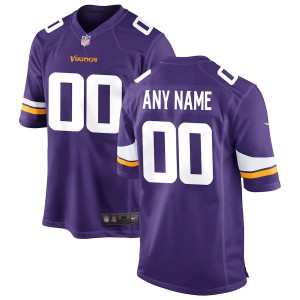 Men's Purple Custom Limited Team Jersey