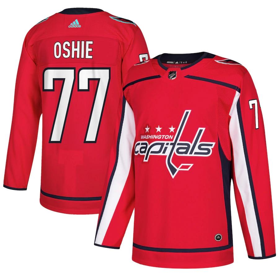 Youth TJ Oshie Red Player Team Jersey