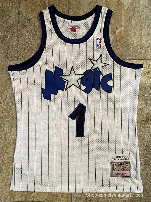 Men's Tracy McGrady White Retro Classic Team Jersey