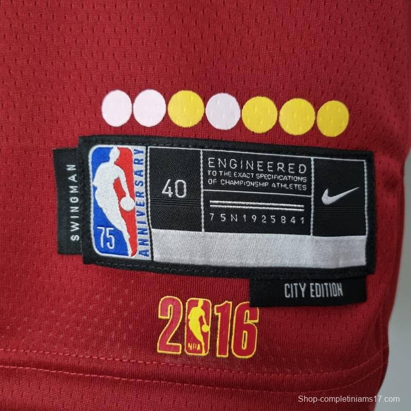 2022 Cleveland Cavaliers GARLAND#10 Urban Edition Red NBA Jersey