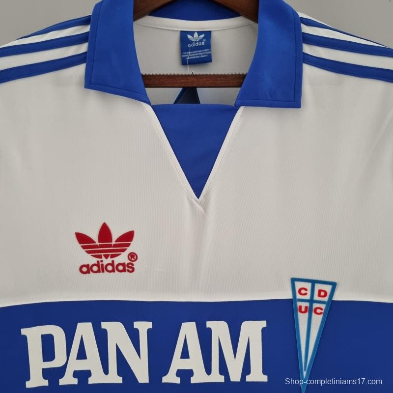 Retro 1987 Deportivo Universidad Católica Home Soccer Jersey