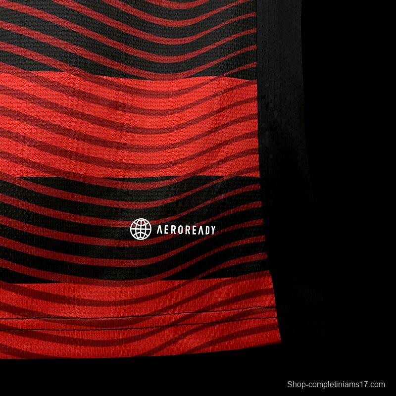 22/23 Flamengo Home Vest  Soccer Jersey