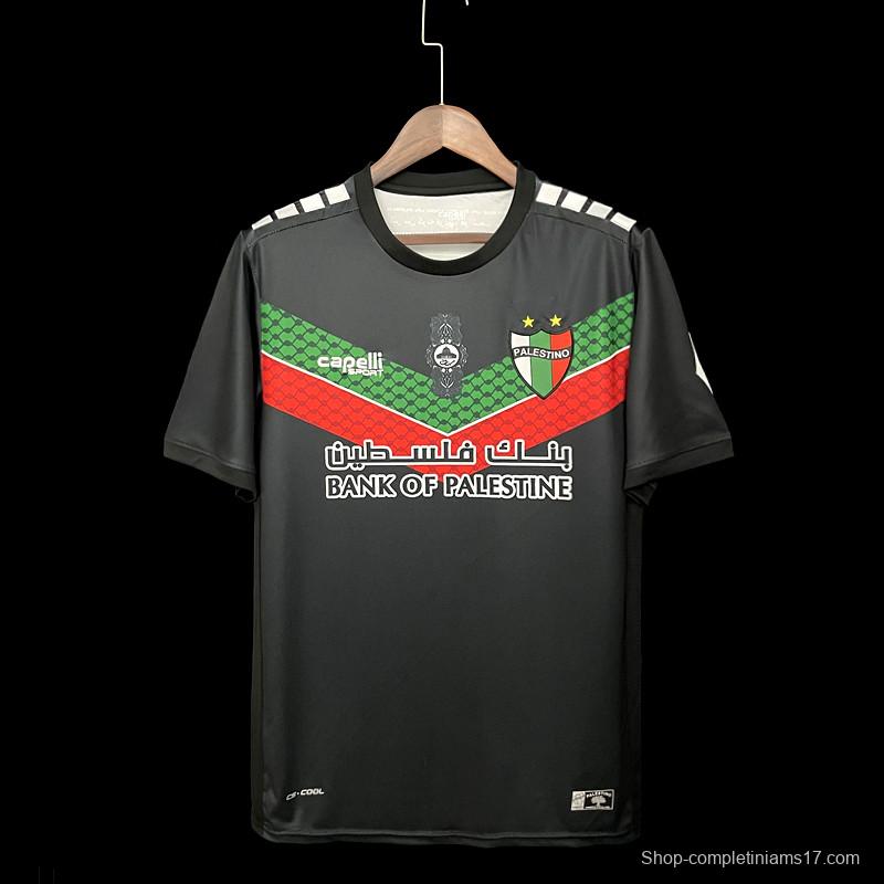 22/23 Deportivo Palestino Black Soccer Jersey