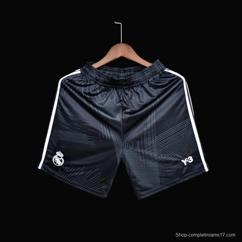 2022 Real Madrid Y3 Edition Shorts Black 