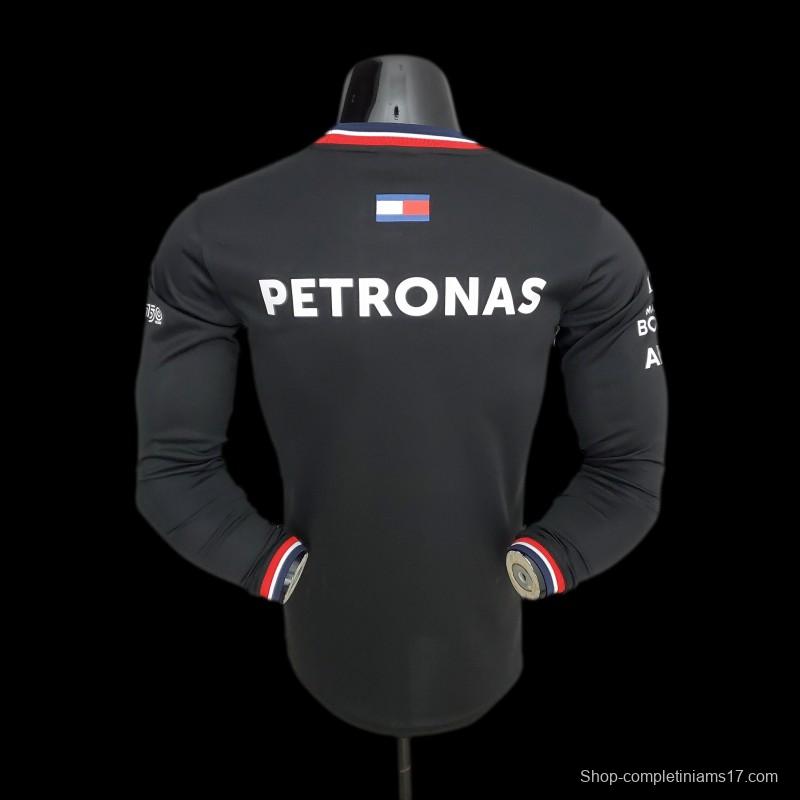 F1 Formula One 2022 Mercedes Long Sleeve Black 