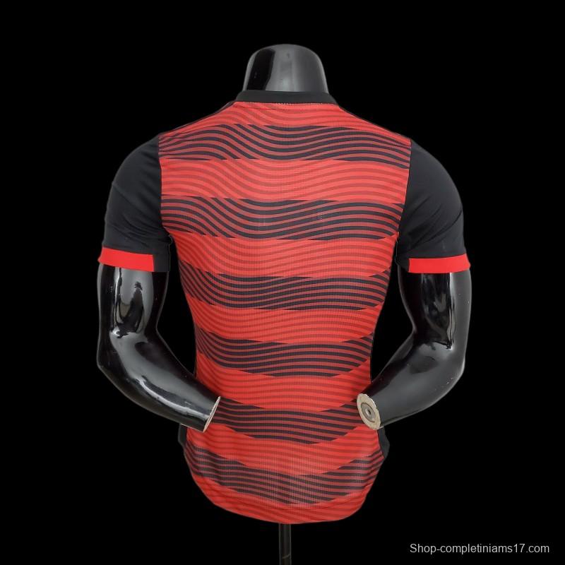 Player Version 22/23 Flamengo Home Soccer Jersey