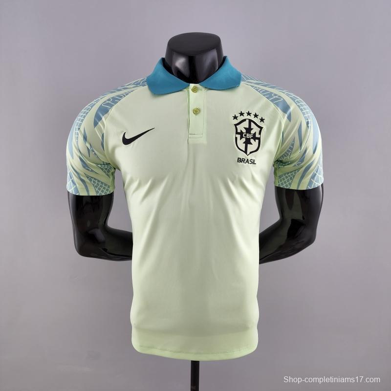 2022 POLO Brazil Light Green Jersey