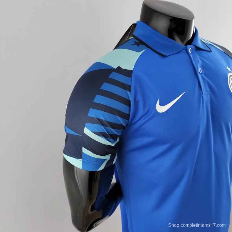 22/23 POLO Inter Milan Blue Jersey