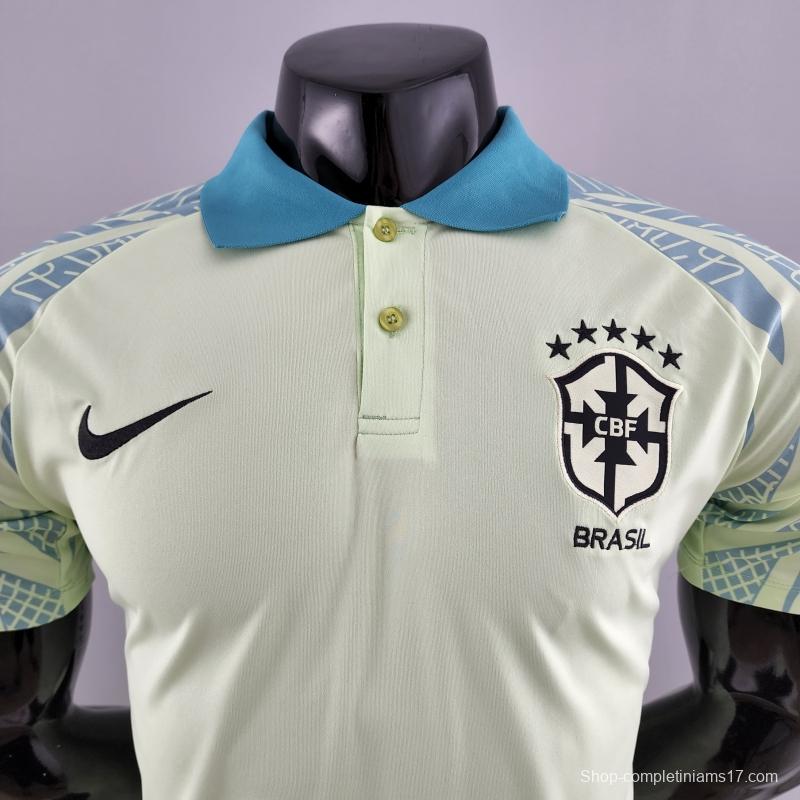 2022 POLO Brazil Light Green Jersey