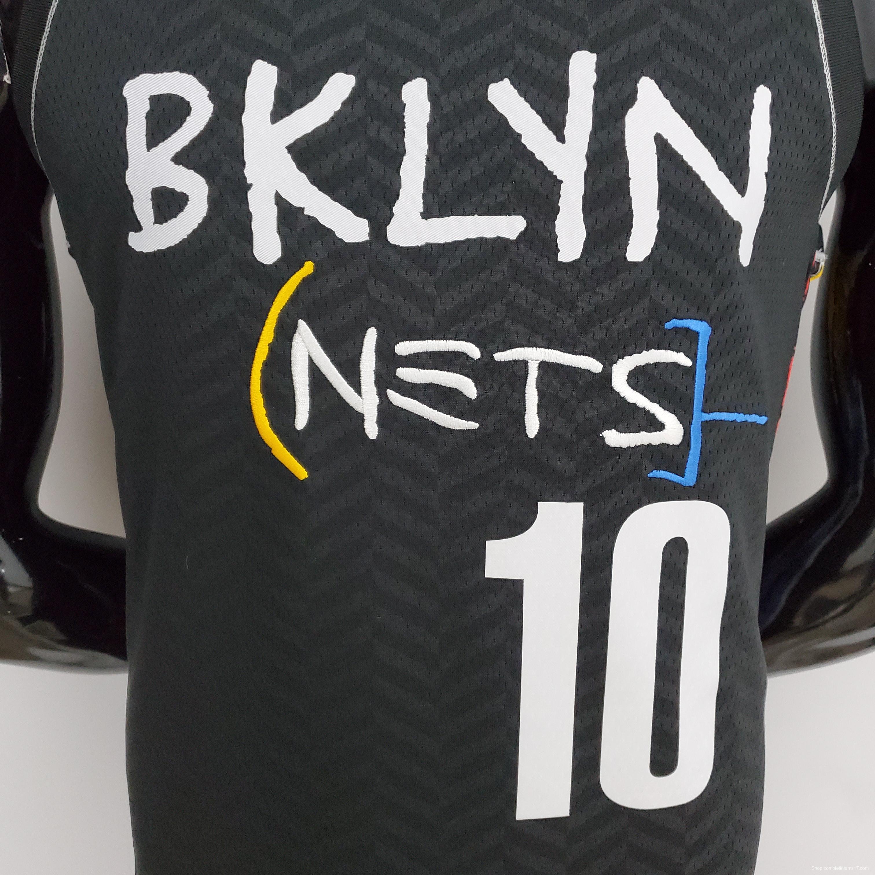 NBA Brooklyn Nets Simmons #10 City Edition Black