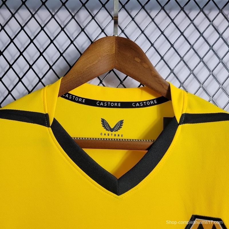 22/23 Wolverhampton Wanderers Home Soccer Jersey