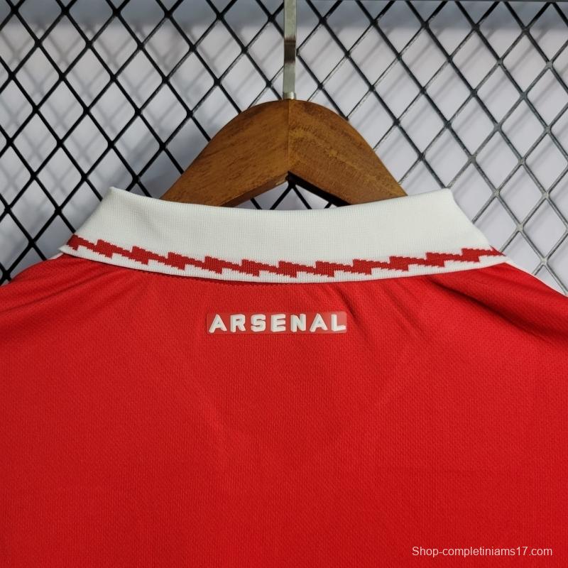 22/23 Arsenal Home Long Sleeve Soccer Jersey