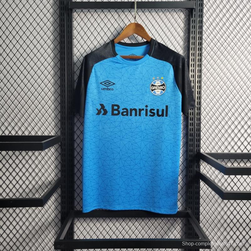 22/23 Gremio Training Jersey Blue Jersey