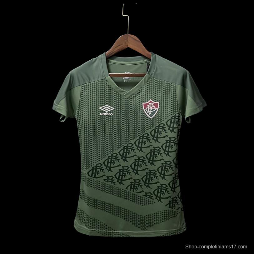 22/23 Fluminense Pregame Green Women Jersey