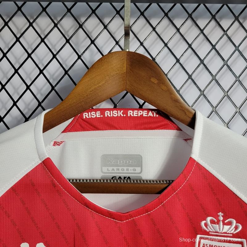 22/23 AS Monaco HOME Soccer Jersey