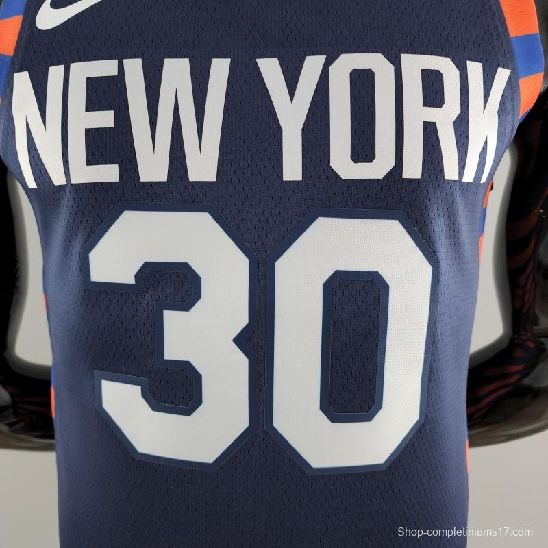 New York Knicks RANDLE #30 Striped NBA Jersey