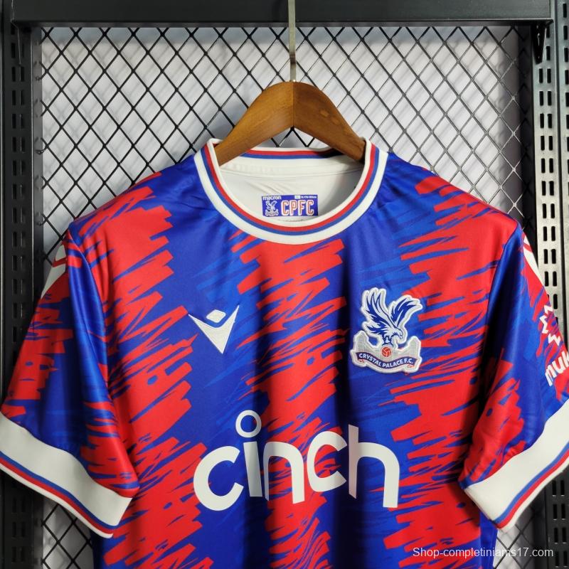 22/23 Crystal Palace Home Soccer Jersey