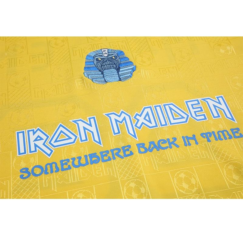 Retro 2018 West Ham United x Iron Maiden Yellow Jersey