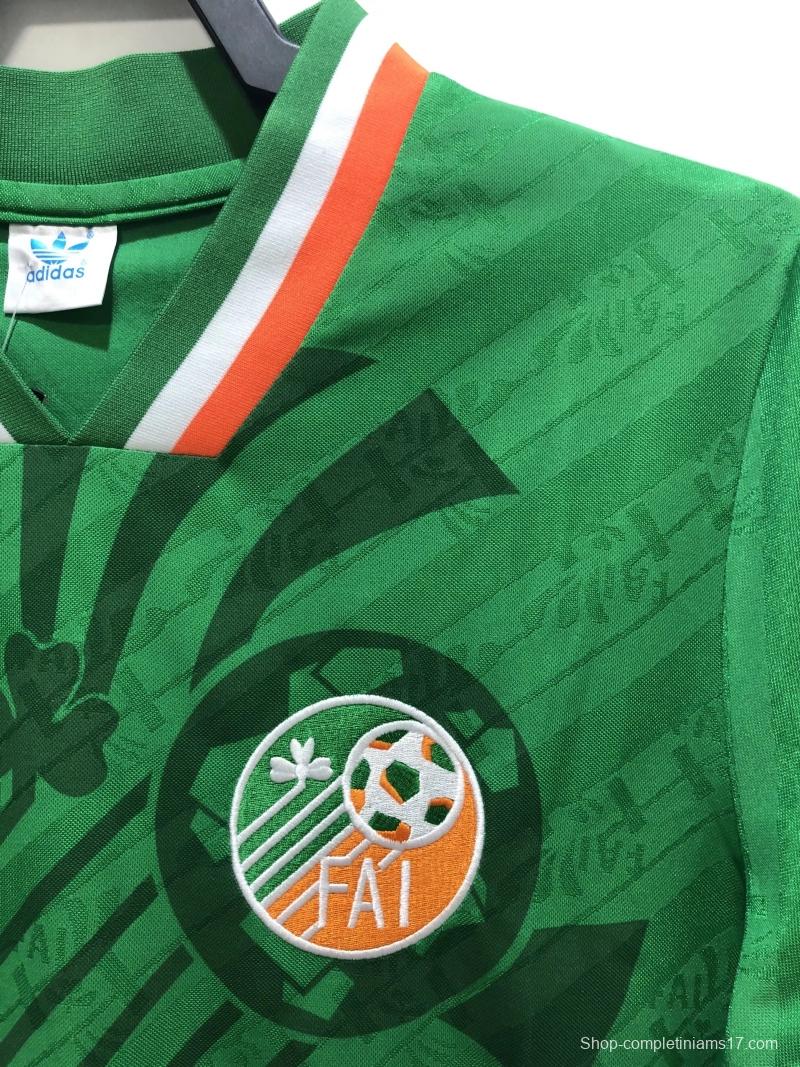 Retro 1994 Ireland Home Soccer Jersey