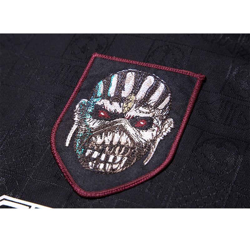 Retro 2016 West Ham United x Iron Maiden Black Jersey