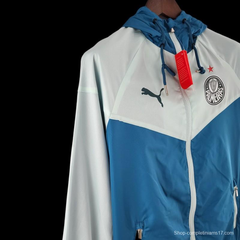 22/23 Palmeiras Windbreaker Blue