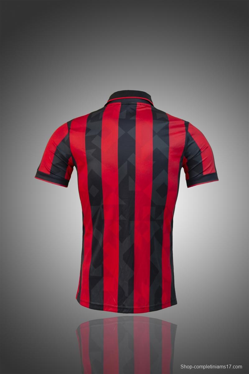 RETRO 92/94 AC Milan Home Soccer Jersey