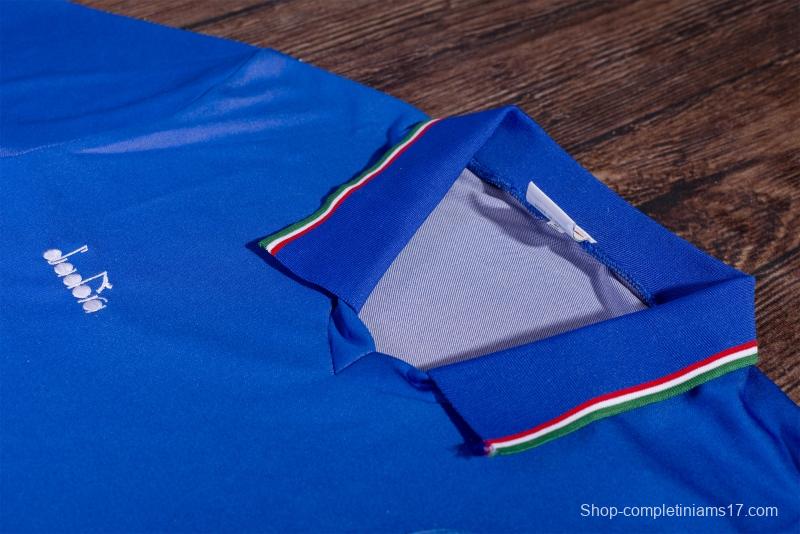 Retro 1990 Italy Home Soccer Jersey