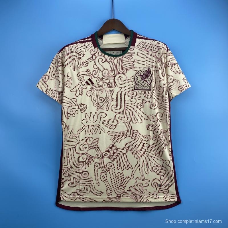 2022 Mexico World Cup Away Soccer Jersey