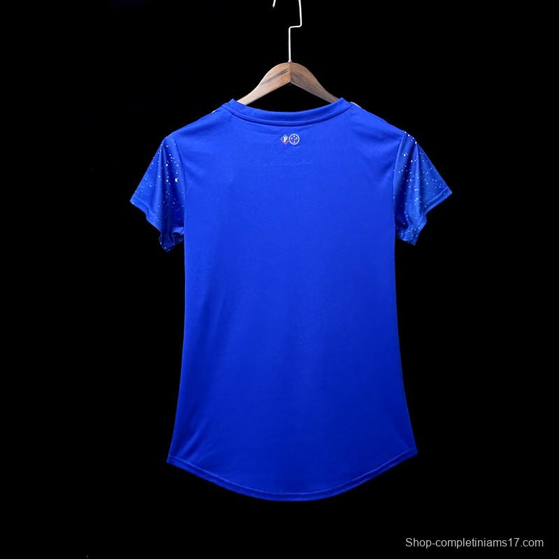 22/23 Cruzeiro Home Woman Soccer Jersey