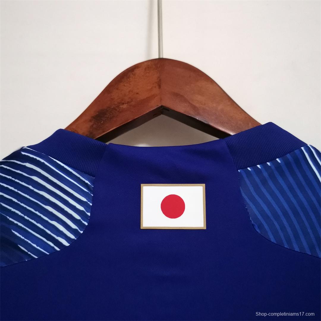 2022 Japan Home Soccer Jersey