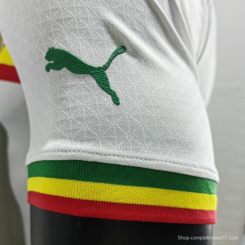 Player Version 2022 Senegal Home Soccer Jersey