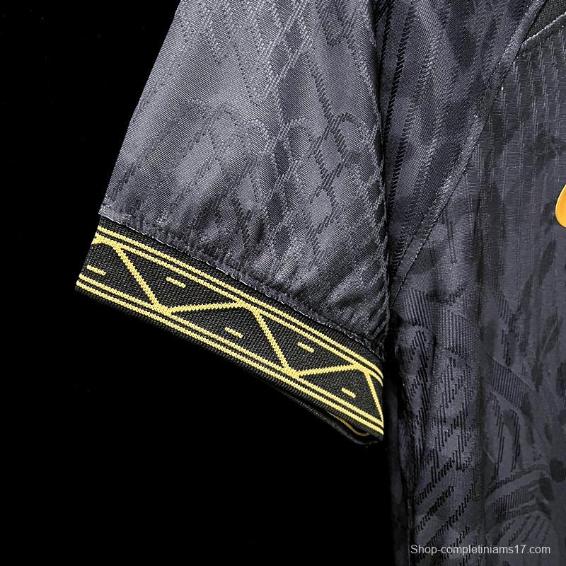 Women  2022 Brazil Black Concept Jersey