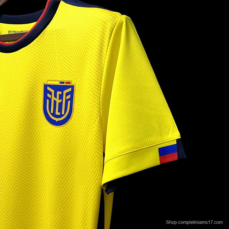 2022 Ecuador Home Jersey