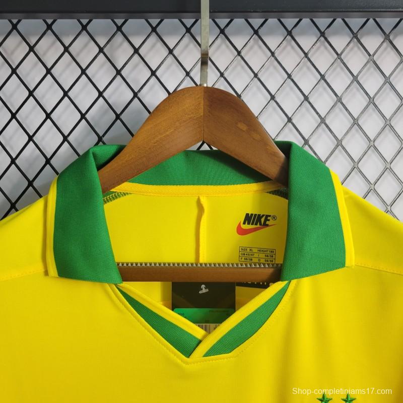 Retro1997 Brazil Home Jersey