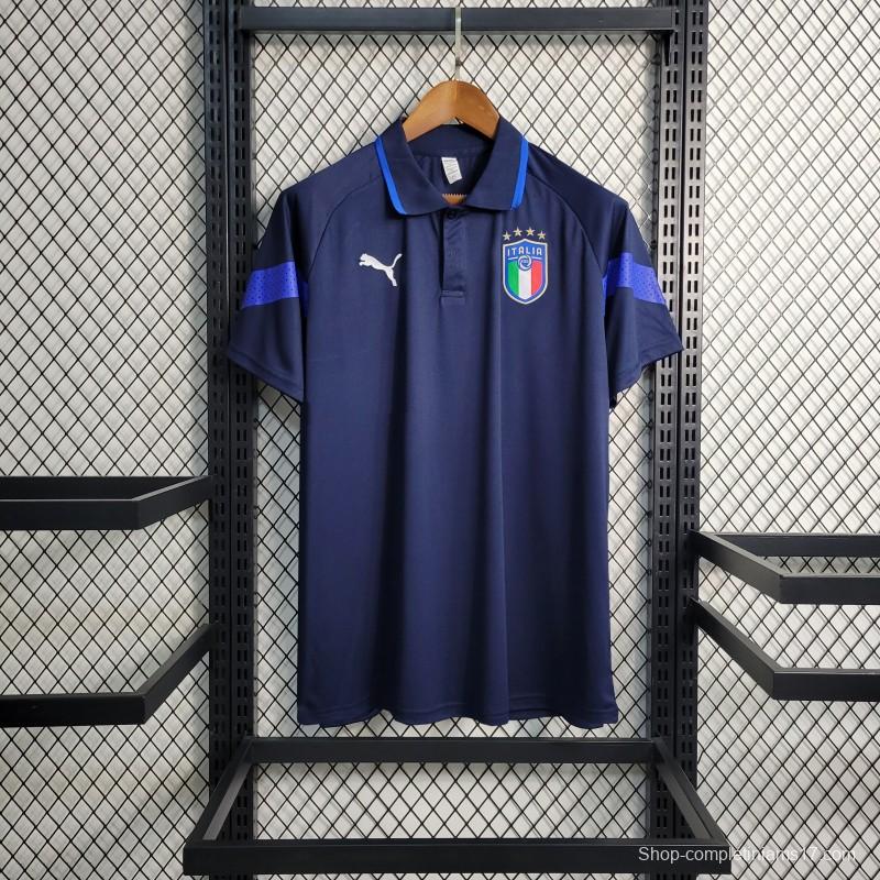 2023 POLO Italy Navy Training Jersey