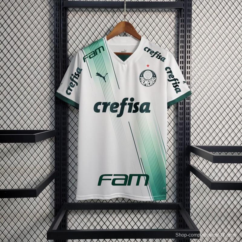 23/24 Palmeiras Away Jersey +With Full Sponsors+Patches