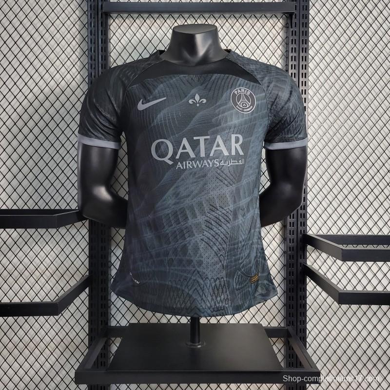 Player Version 23-24 PSG Black Special Jersey