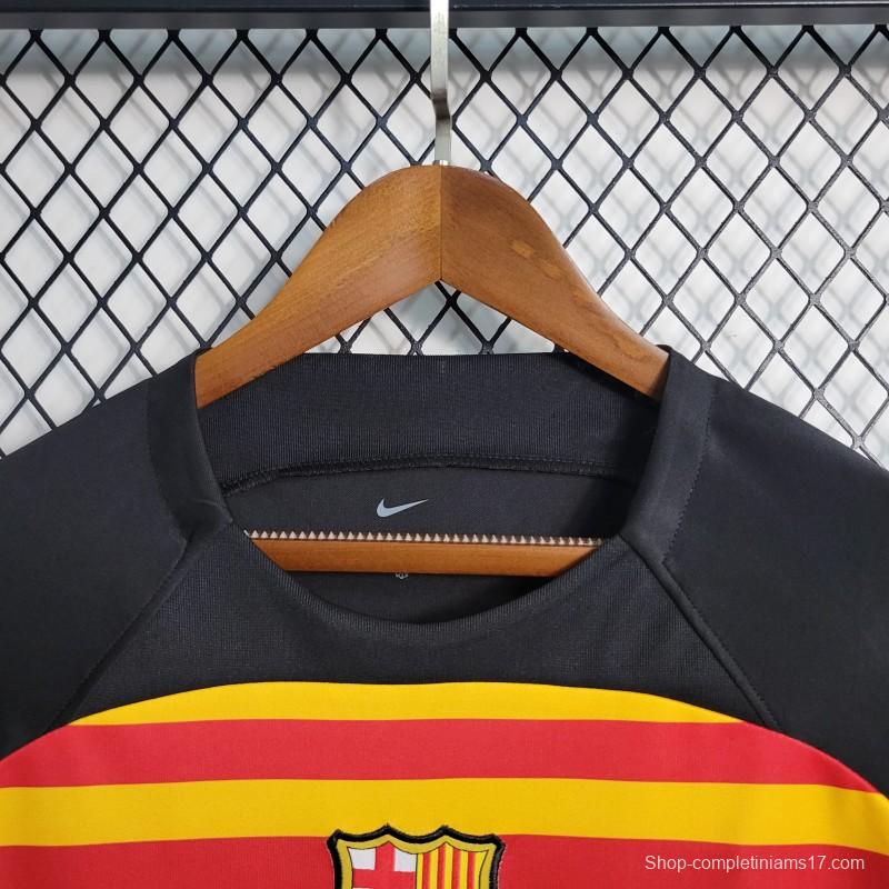 23-24 Barcelona Black Training Jersey