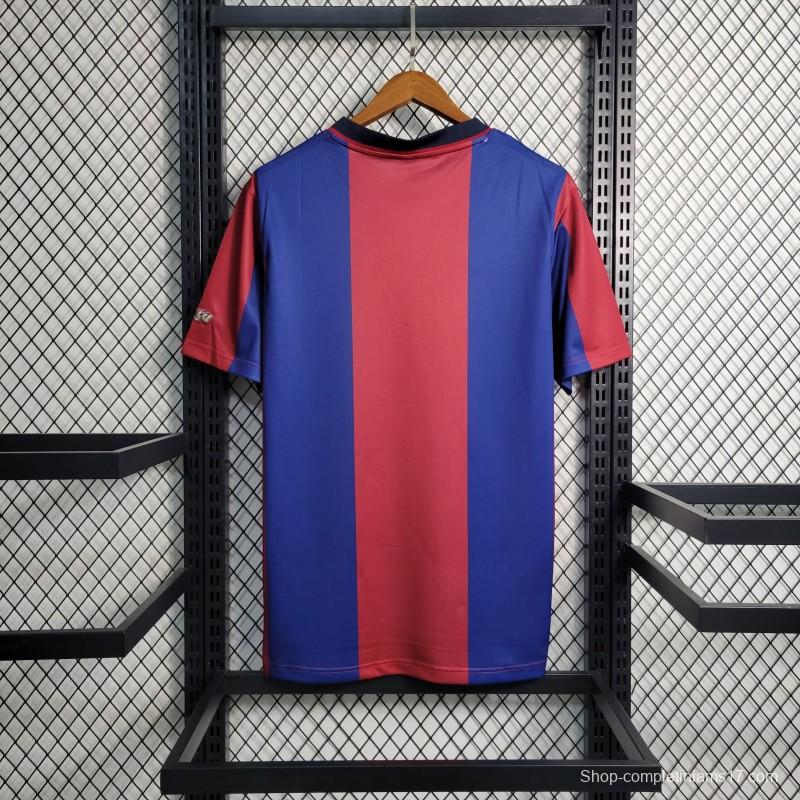 Retro 98-99 Barcelona Home Soccer Jersey