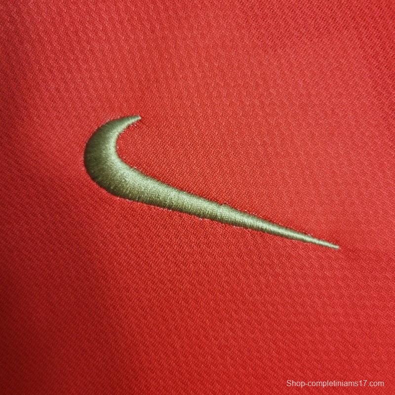 Retro 08-09 Flamengo Third Black Red Jersey