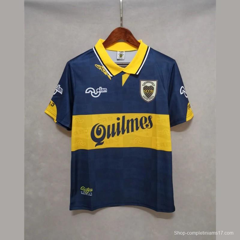 Retro 95/96 Boca Juniors Home Jersey