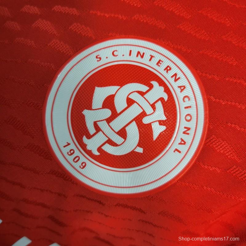 Player Version 23-24 SC Internacional Home Jersey