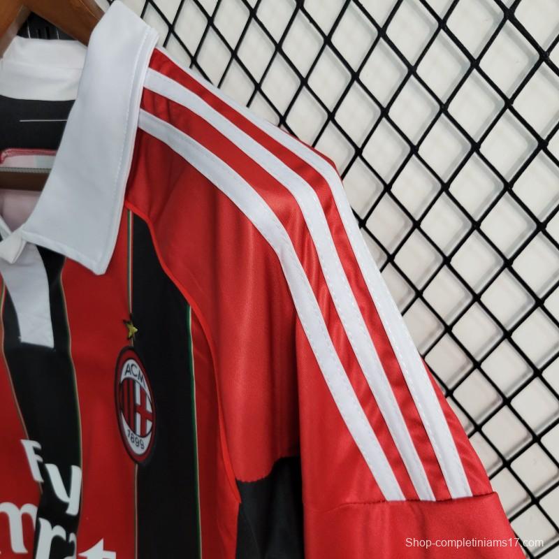 Retro 12-13 AC Milan Home Soccer Jersey