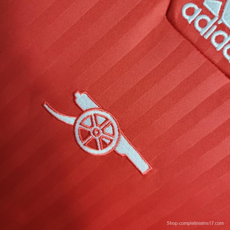 23-24 Arsenal Red Icon Jersey with Embroidery logo