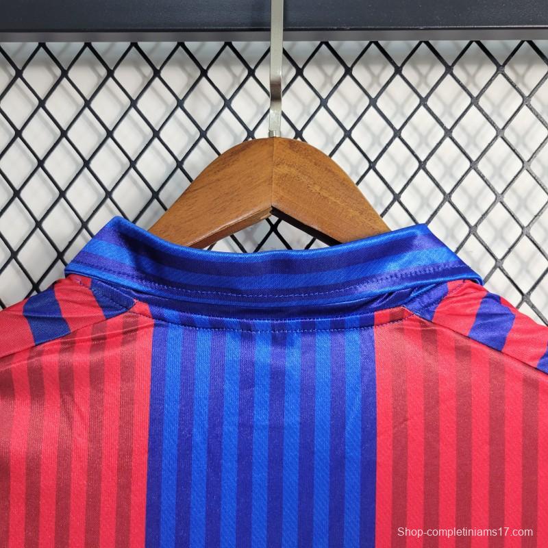 Retro 91/92 Barcelona Home Jersey