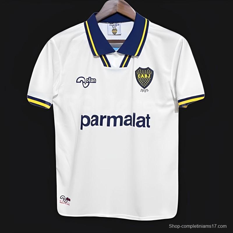 Retro 92/93 Boca Juniors Away White Jersey