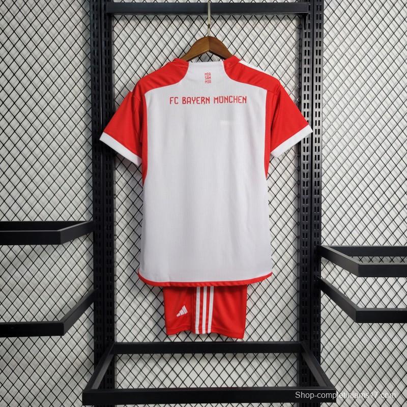 23-24 KIDS Bayern Munich Home Jersey